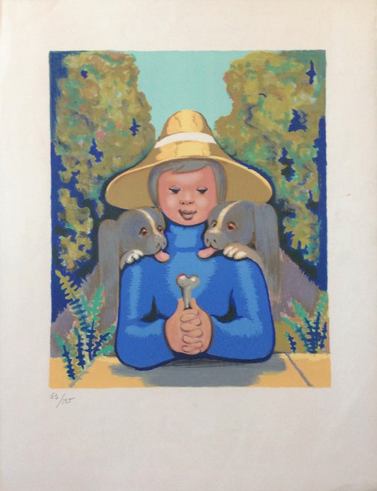 Luka Jeune fille aux chiens (63/125)