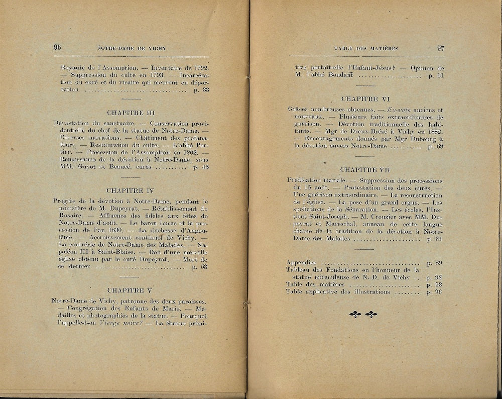 Crouzier Notre-Dame de Vichy ou Notre-Dame des Malades 1923