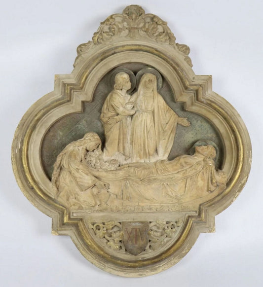 Ec Fr 20e Mise au Tombeau XIVe Station Passion du Christ