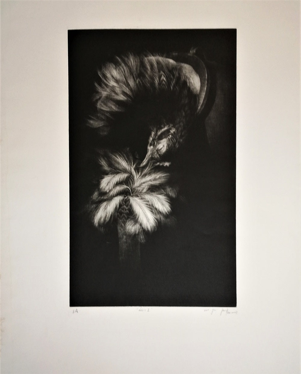 Sun Ja Park Estampe Le Désir II (2006)