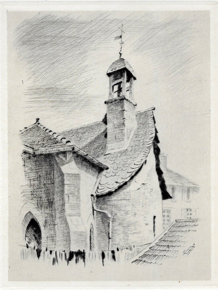 Archimbaud Auvergne Cantal Aurillac Chapelle d'Aurinques (1948)