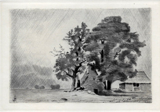 Archimbaud Auvergne Cantal Ferme à la Capelle Barrès (1948)