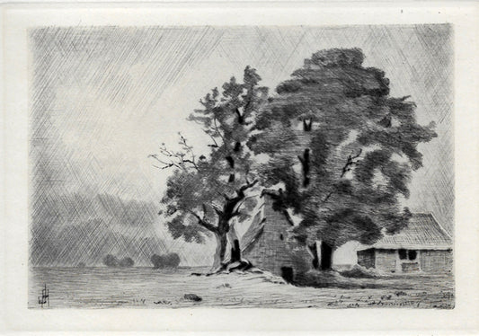 Archimbaud Auvergne Cantal Ferme à la Capelle Barrès (1948)