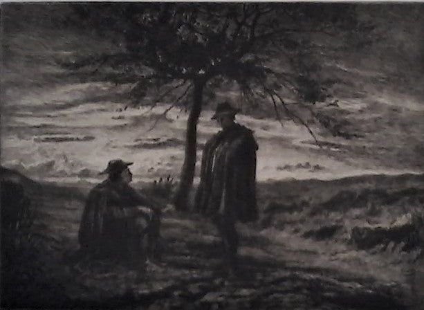 Borel Les deux pèlerins à l'arbre (1896)