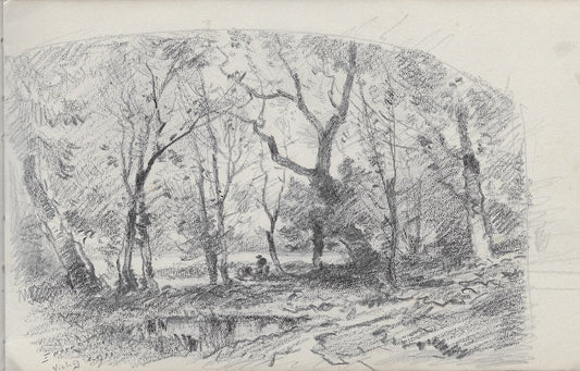 Noirot 74 Paysage des environs de Vichy dans l'Allier (1911)